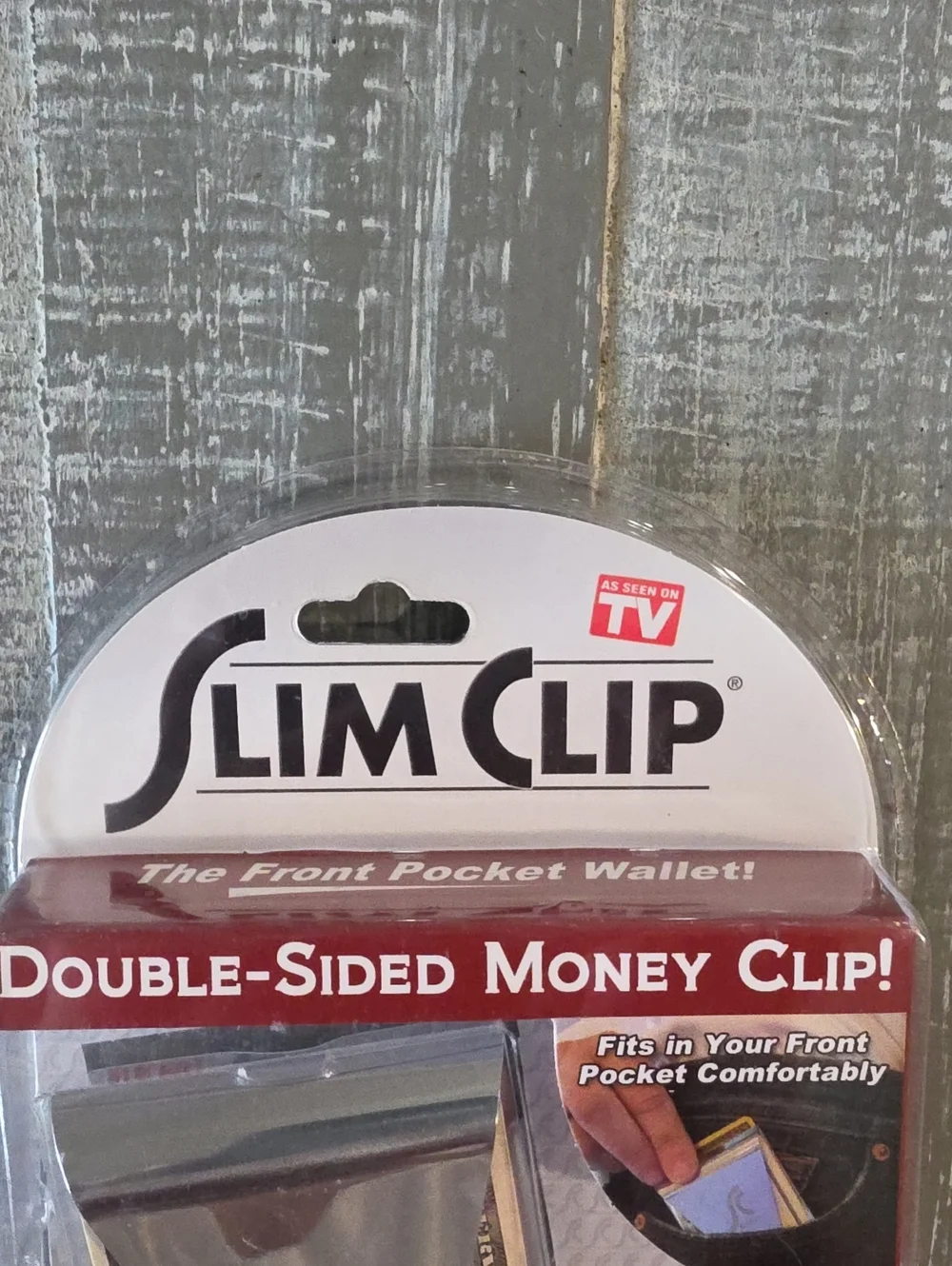 Slim Clip Double-Sided Money Clip, No More Bulky Wallets, Front Pocket Wallet